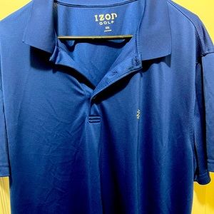 Men’s blue Izod polo